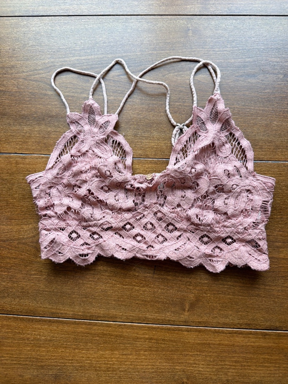 FREE PEOPLE - FP ONE ADELLA CROCHET LACE BRALETTE